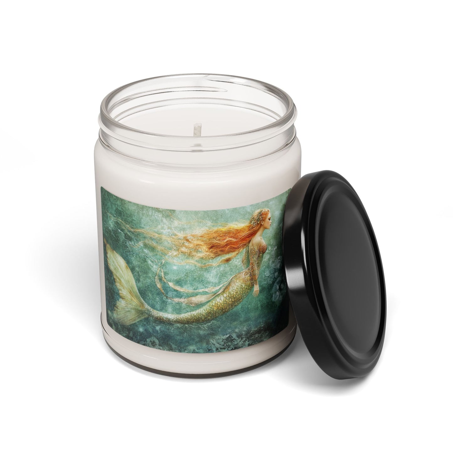 Mermaid Scented Candle | Ocean Vibes, Relaxation Gift, Home Décor, Birthday Present, Coastal Living