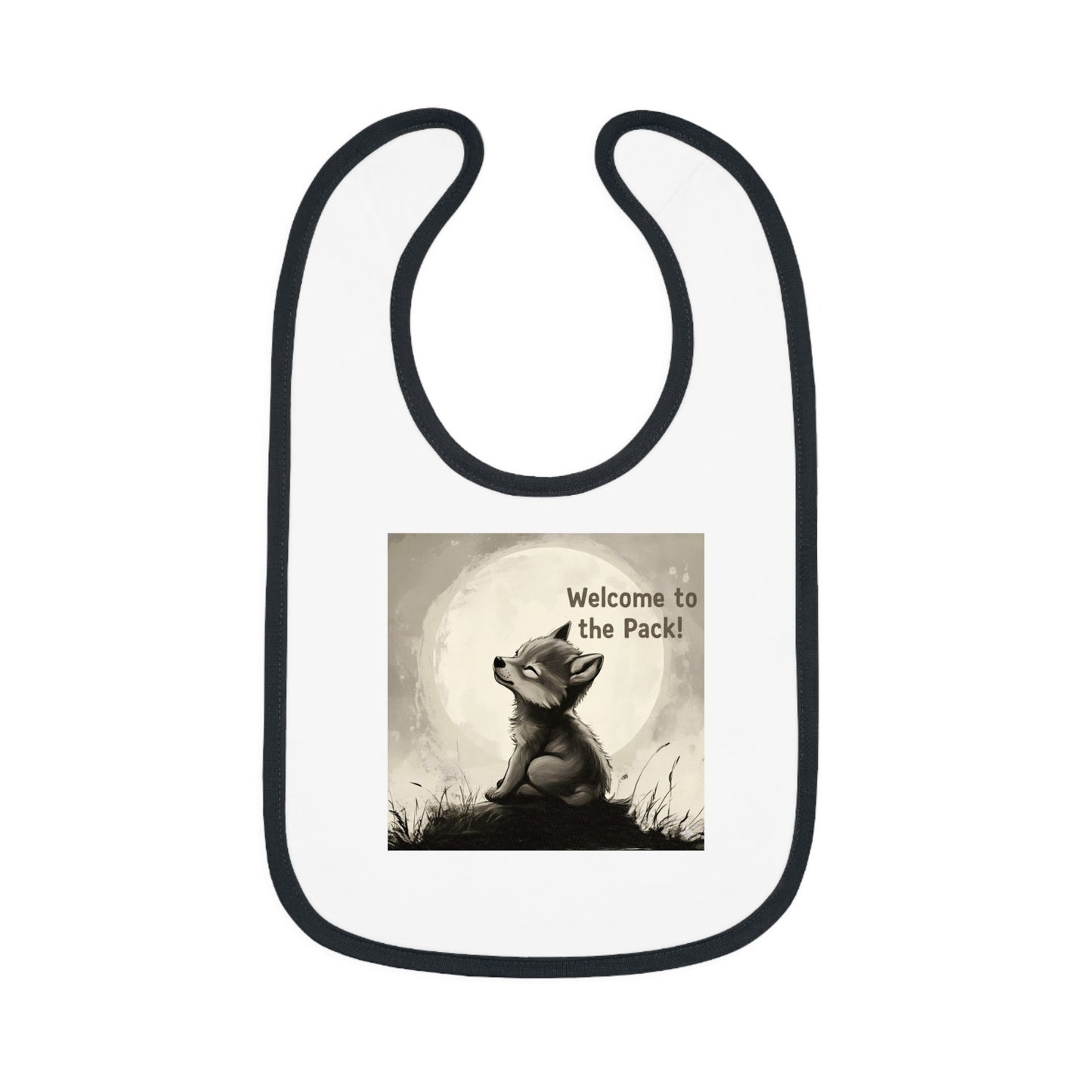 Cute Baby Bib - 'Welcome to the Pack' - Perfect for Baby Showers, New Parents, Gifts, Animal Lovers, Personalized, Adorable Mealtime [...]