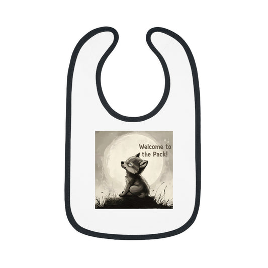 Cute Baby Bib - 'Welcome to the Pack' - Perfect for Baby Showers, New Parents, Gifts, Animal Lovers, Personalized, Adorable Mealtime [...]