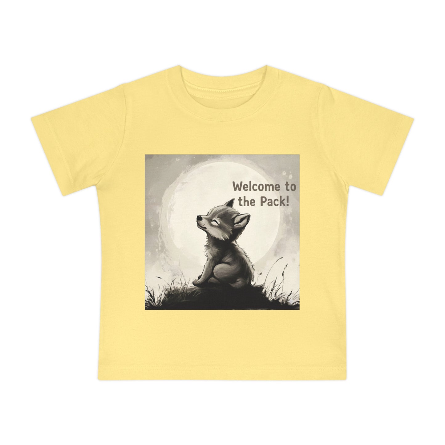 Welcome to the Pack Baby T-Shirt, Cute Animal Tee, Baby Shower Gift, Toddler Graphic Shirt, Newborn Clothing, Kids Gift