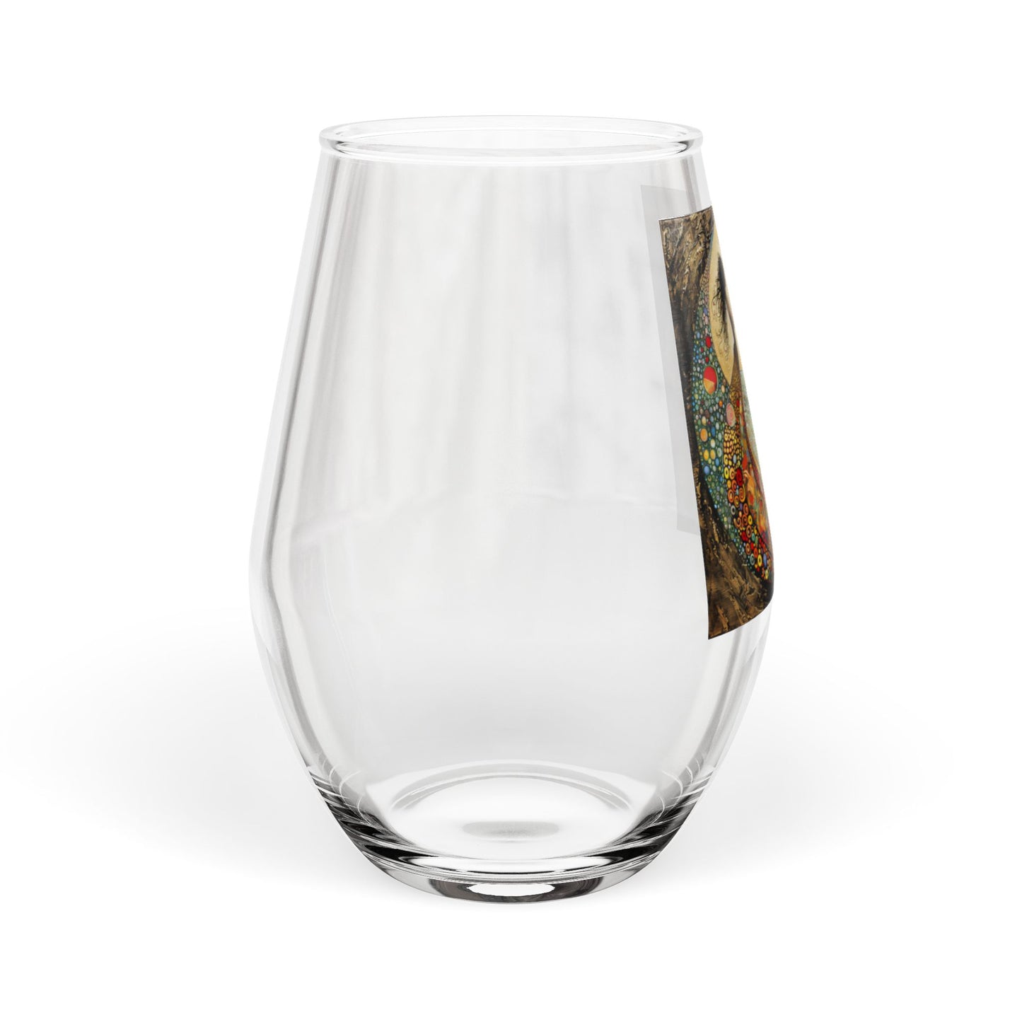 Moonlit Goddess Swirl Stemless Wine Glass | 11.75oz