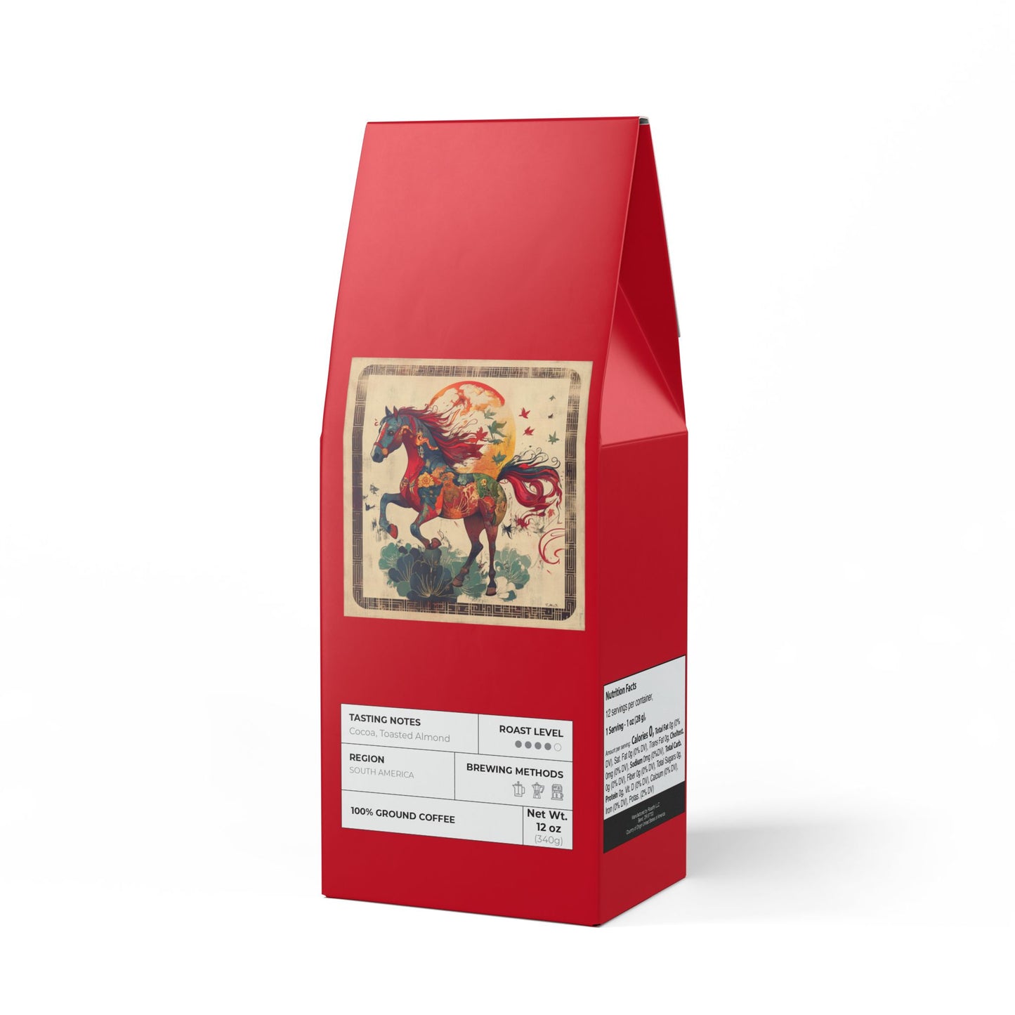 Year of the Fire Horse Cascades Coffee Blend (Medium-Dark Roast)