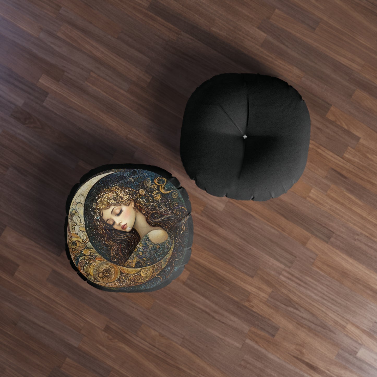 Bohemian Moon Tufted Floor Pillow, Round Cushion for Home Decor, Cozy Seating for Living Room, Boho Style Accent Pillow, Perfect Gift [...]