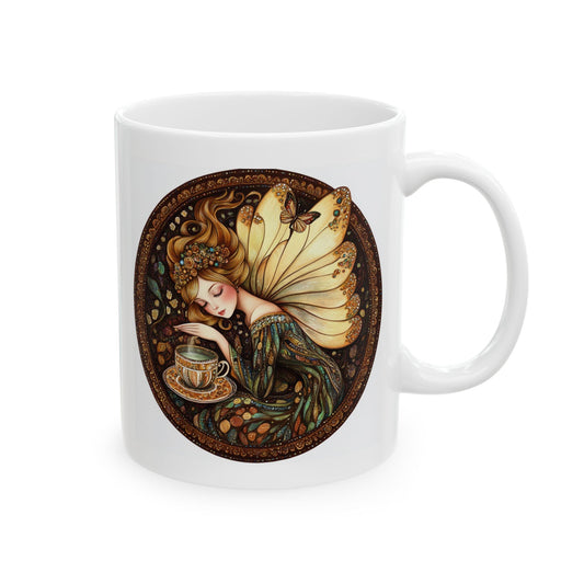 Tea Time Fairy Collection, "Green Tea", Perfect Gift for Birthdays, Anniversaries, and Housewarmings