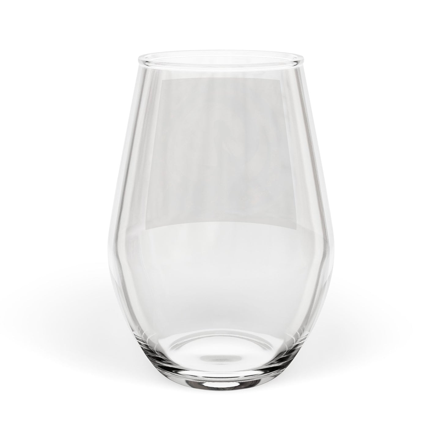 Whimsical Moon Goddess Silhouette Stemless Wine Glass | 11.75oz