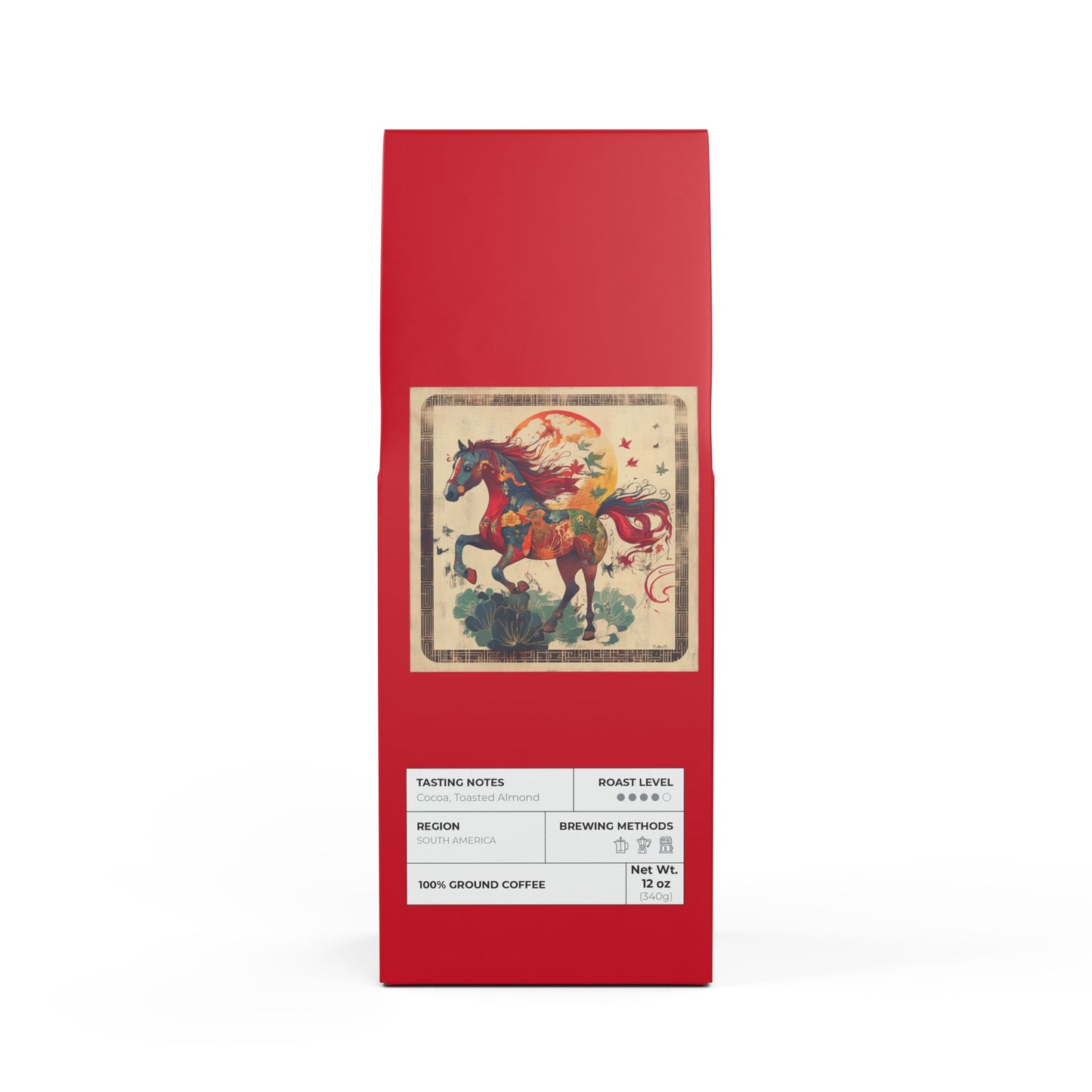 Year of the Fire Horse Cascades Coffee Blend (Medium-Dark Roast)