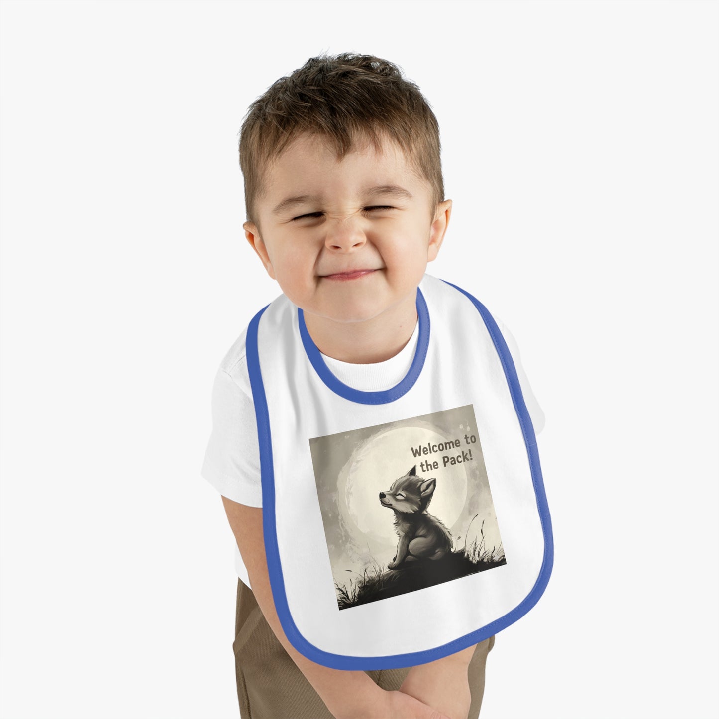 Cute Baby Bib - 'Welcome to the Pack' - Perfect for Baby Showers, New Parents, Gifts, Animal Lovers, Personalized, Adorable Mealtime [...]