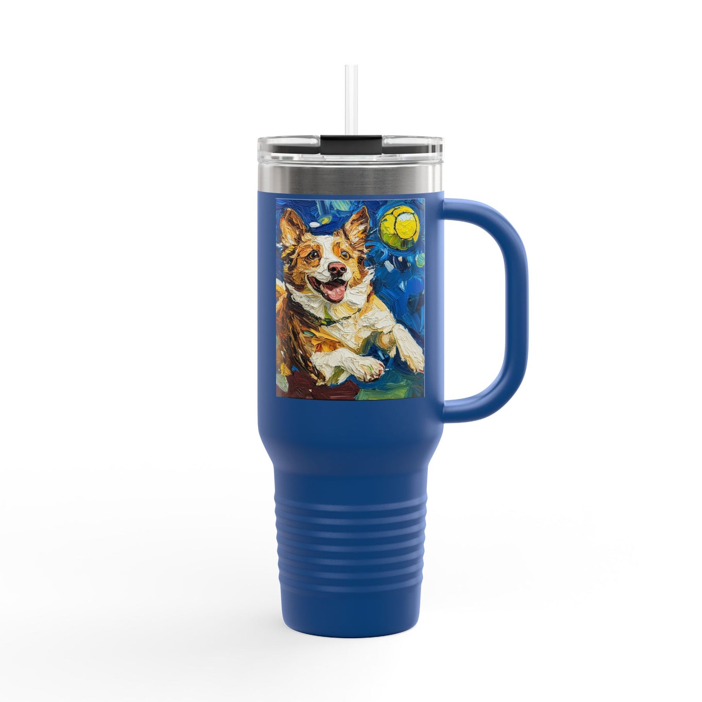 Australian Shepherd Lover's Insulated Travel Mug | 40oz | Perfect for Dog Owners | Unique Gifts | On-the-Go Drinkware