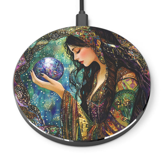 Fortune Teller Wireless Charge Bohemian Art Phone Charger