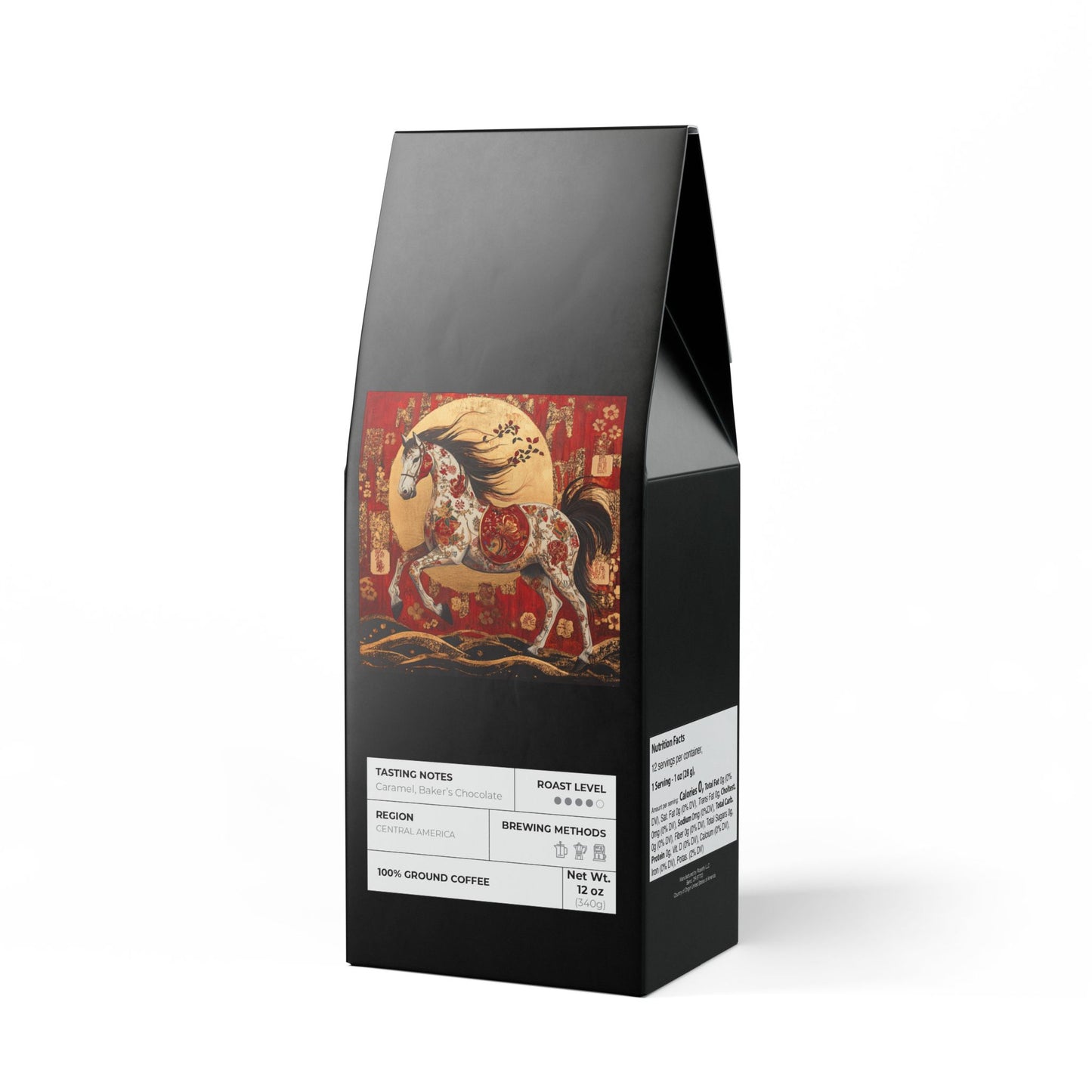 Year of The Fire Horse Flathead Valley Coffee Blend (Medium-Dark Roast)