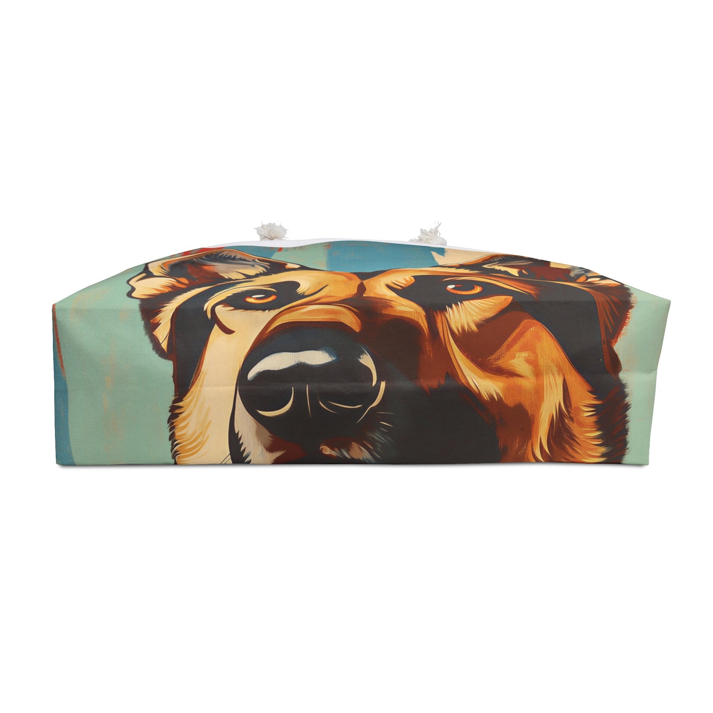 German Shepherd Weekender Bag – Pop Art Dog Travel Tote for Pet Lovers