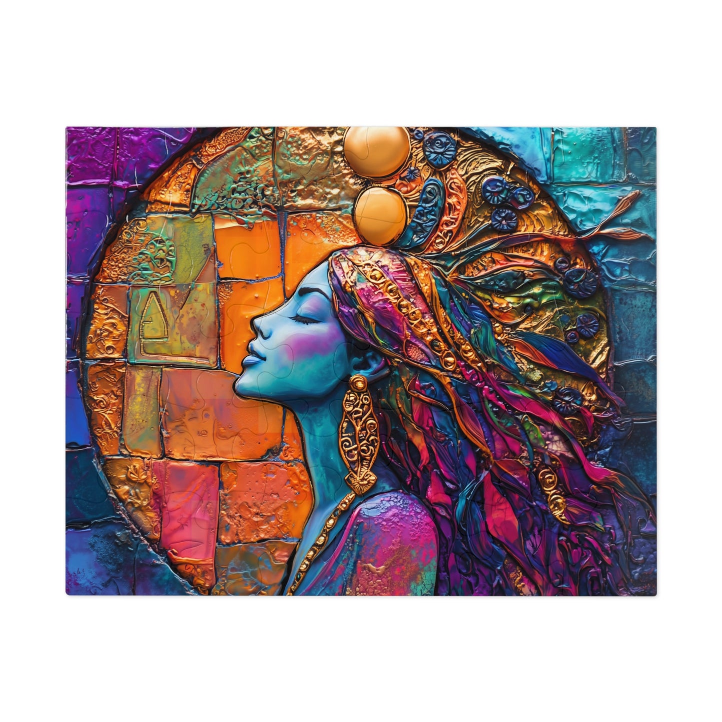 Bohemian Goddess Artwork Jigsaw Puzzle