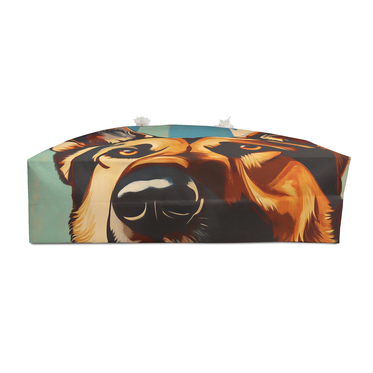 German Shepherd Weekender Bag Pop Art Dog Travel Tote for Pet Lovers