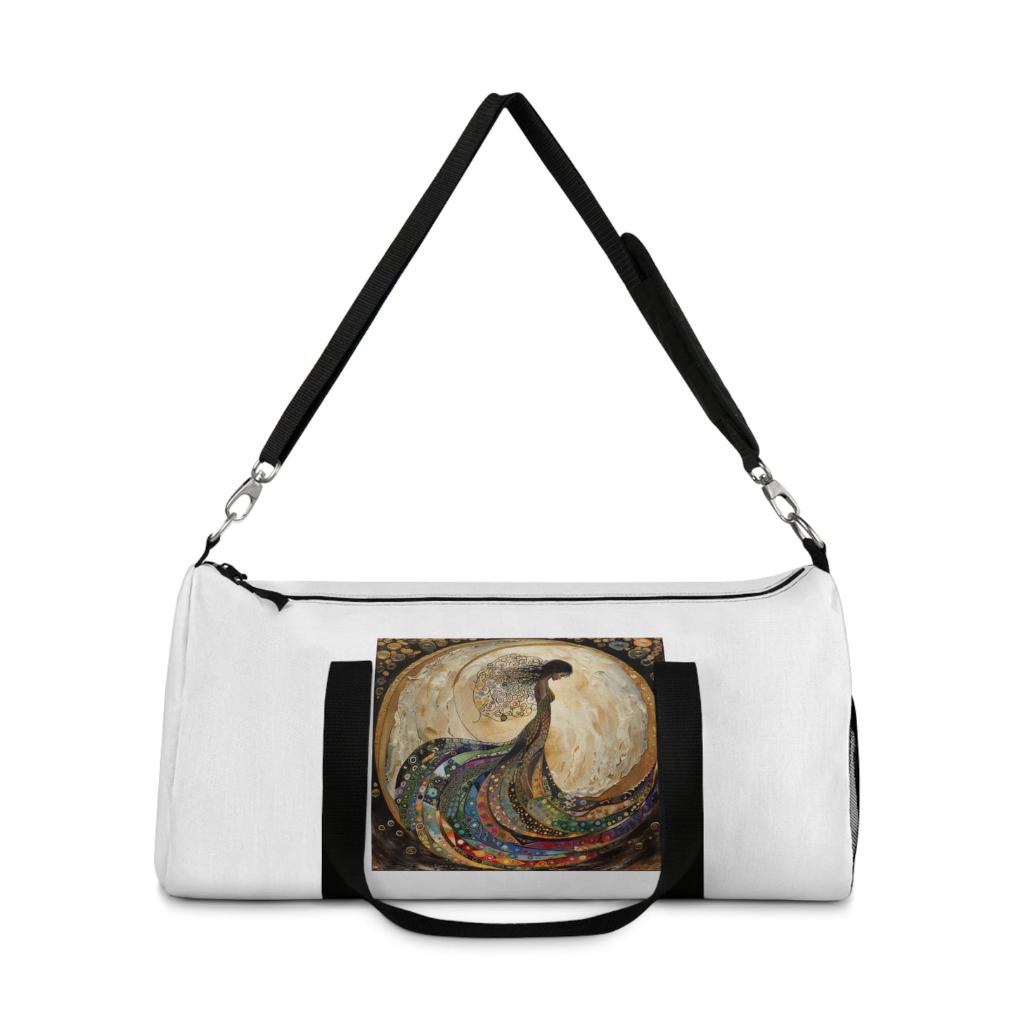 Mystical Artist Travel Duffel Bag, Stylish Gym Bag, Weekend Getaway Tote, Unique Sports Bag, Gift for Travelers, Adventure Ready Gear