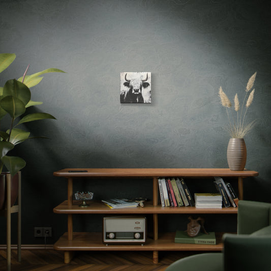 Black and White Highland Cow Wall Art Canvas, Farmhouse Decor, Black and White Animal Print, Modern Home Decoration, Gift for Cow Lovers, Country Style [...]