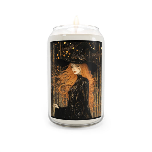 Witchy Scented Candle | Cozy Home Decor, Gift for Halloween, Aromatic Relaxation, Witchy Vibes, Hand-Poured Soy Candle