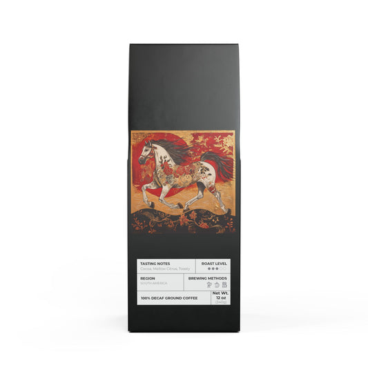 Year of The Fire Horse Trapper Peak Decaf Coffee Blend (Medium Roast)