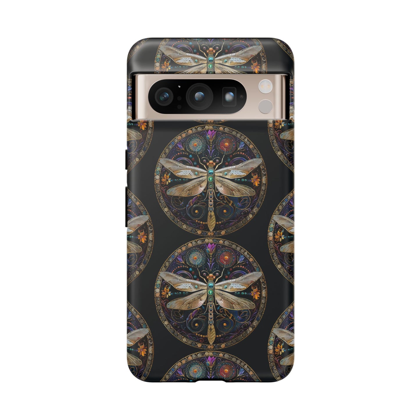 Dragonfly Phone Case, Tough Phone Cover, Artistic Cell Phone Accessory, Gift for Nature Lovers, Unique Phone Protector