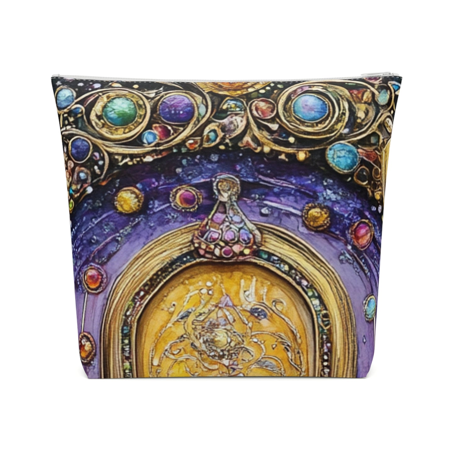 Fairy Door Cosmetic Bag with Enchanted Door Design, Makeup Organizer, Travel Pouch, Gift for Her, Magical Cosmetics Bag