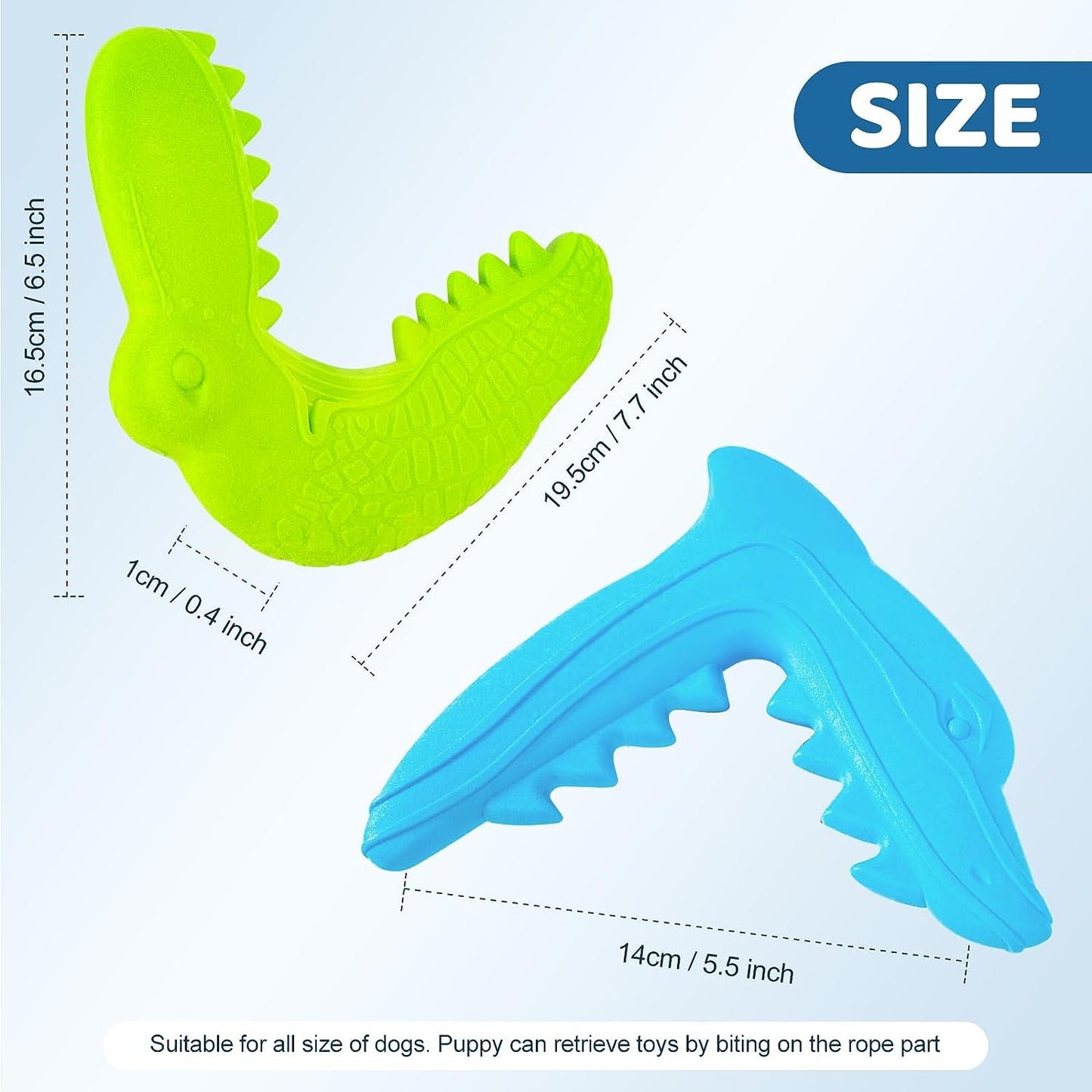 CoubonTail Dog Floating Toy, Dog Chew Toy for Aggressive Chewers, Bodhi Pets