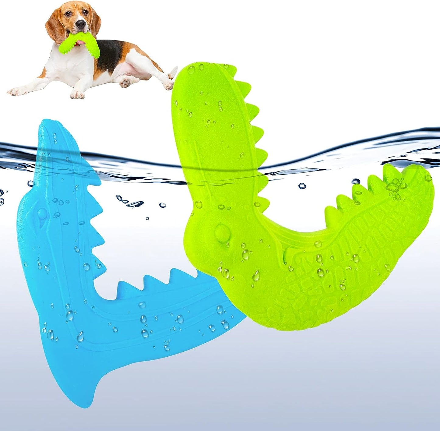 CoubonTail Dog Floating Toy, Dog Chew Toy for Aggressive Chewers, Bodhi Pets