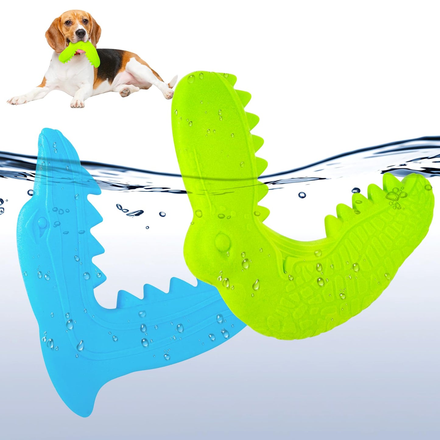 CoubonTail Dog Floating Toy, Dog Chew Toy for Aggressive Chewers, Bodhi Pets