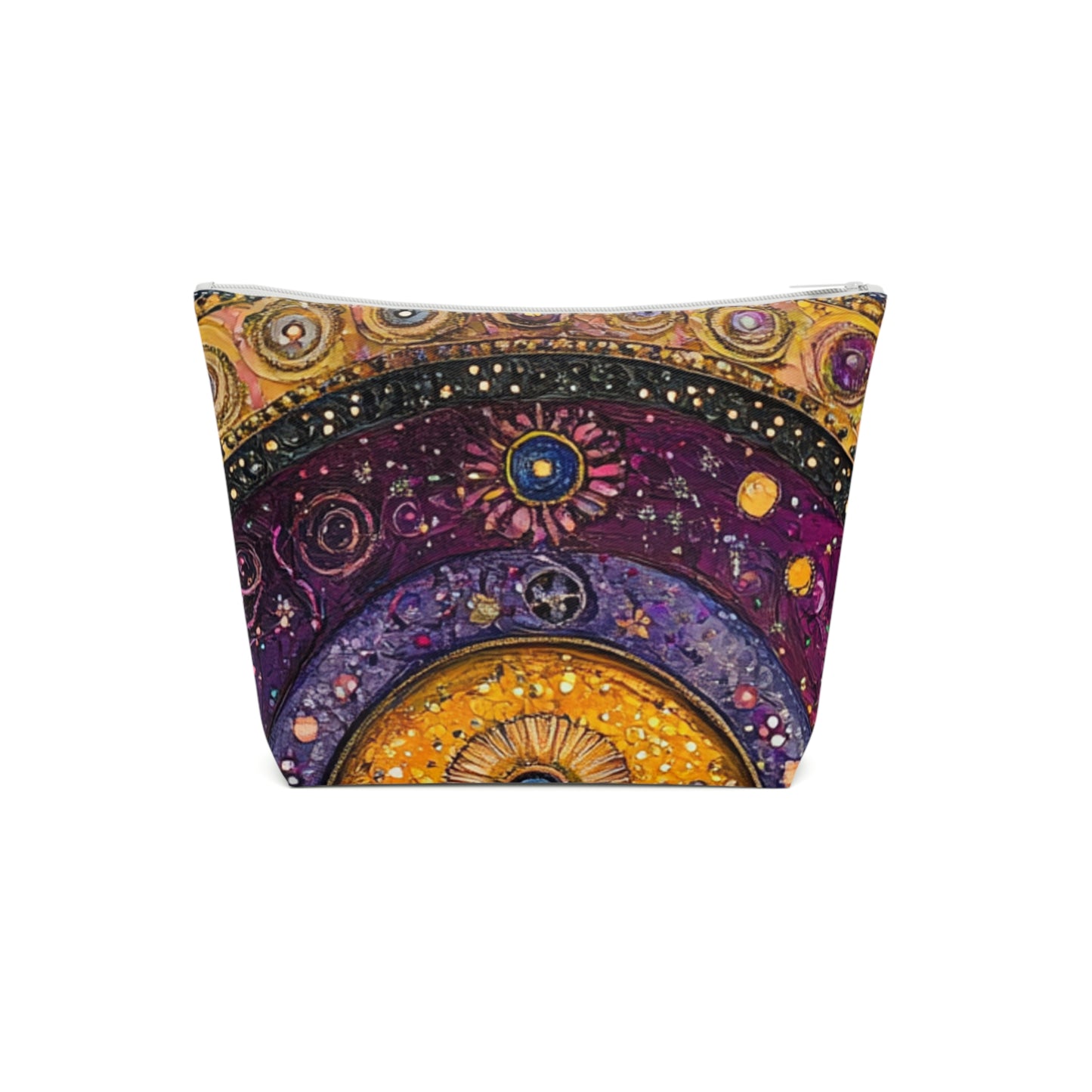 Fairy Door Artistic Cotton Cosmetic Bag, Makeup Organizer, Travel Pouch, Gift for Her, Boho Style Accessories