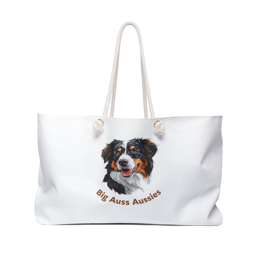 Big Auss Aussies Dog Lover Weekender Bag