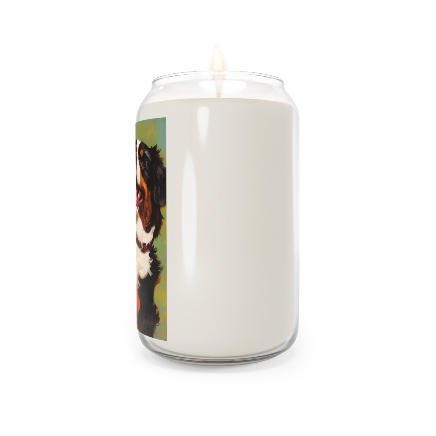 Playful Bernese Mountain Dog Pickleball Candle | Soy Candle 13.75oz