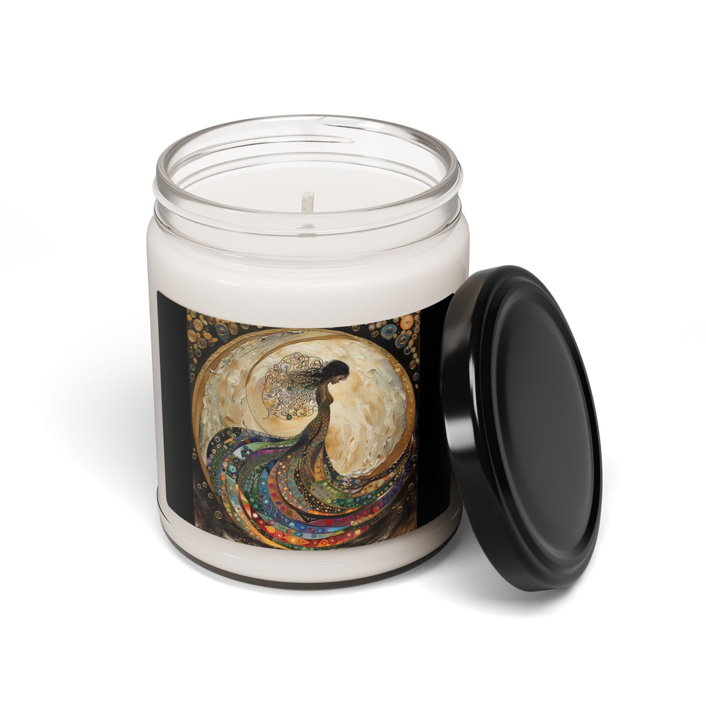 Elegant Scented Soy Candle | Artistic Home Decor, Eco-Friendly Gift, Aromatherapy, Relaxation, Birthday, Mother's Day