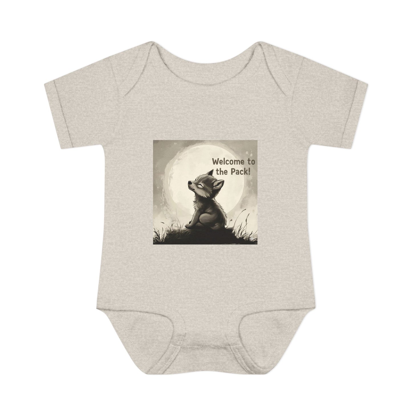 Welcome to the Wolf Pack Baby Bodysuit, Cute Infant Outfit, Animal Lover Gift, Newborn Apparel, Baby Shower Gift