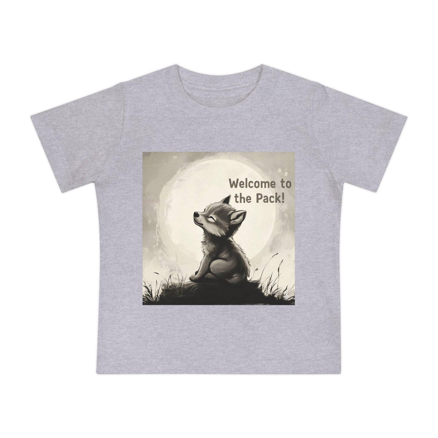 Welcome to the Pack Baby T-Shirt, Cute Animal Tee, Baby Shower Gift, Toddler Graphic Shirt, Newborn Clothing, Kids Gift