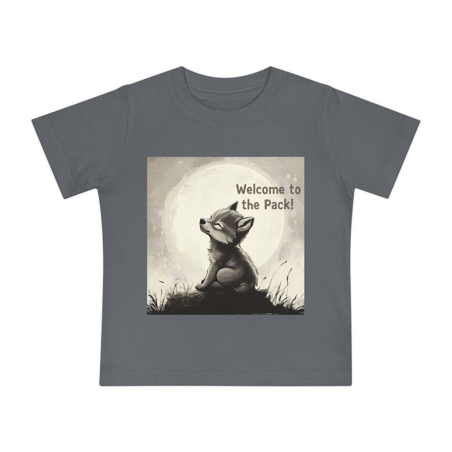Welcome to the Pack Baby T-Shirt, Cute Animal Tee, Baby Shower Gift, Toddler Graphic Shirt, Newborn Clothing, Kids Gift