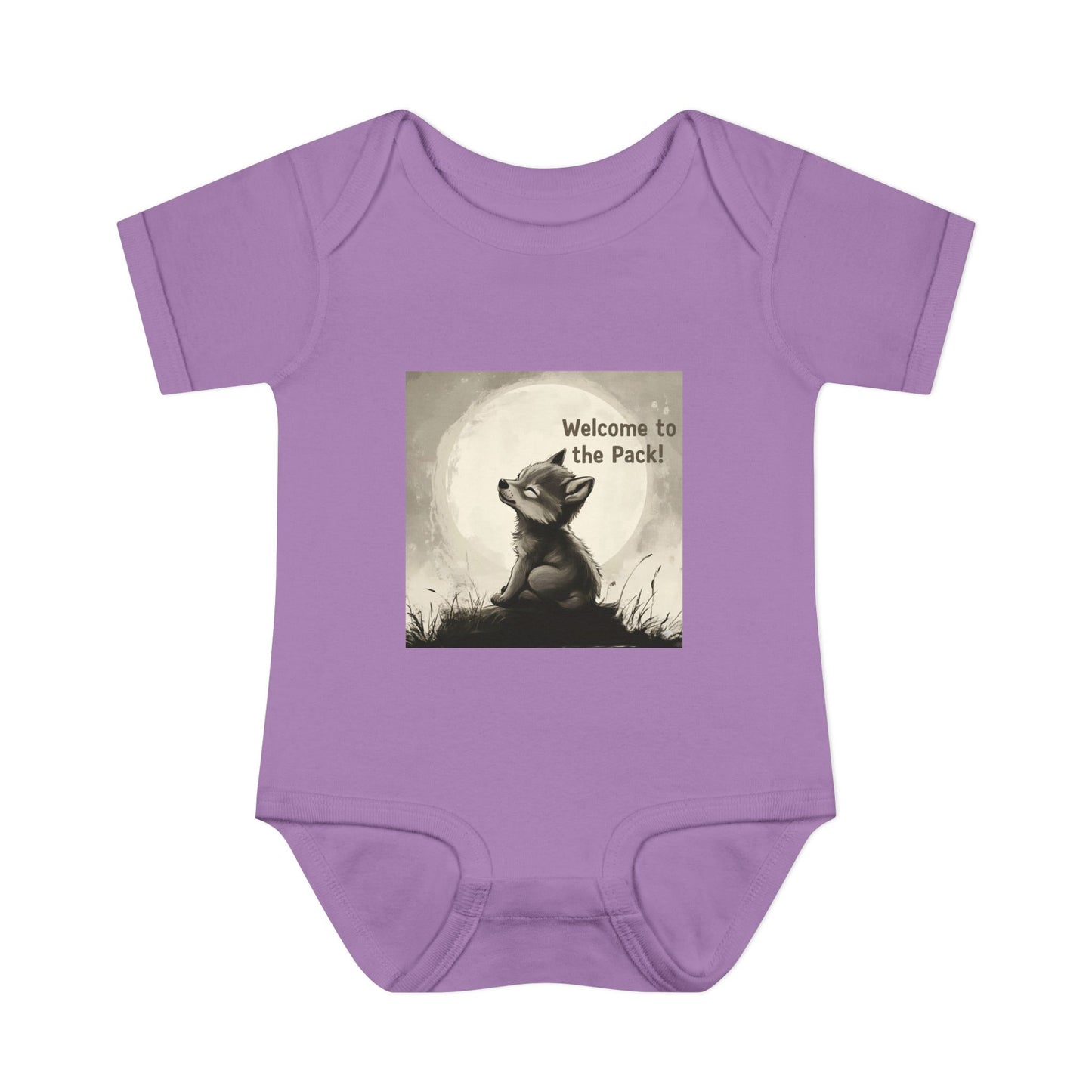 Welcome to the Wolf Pack Baby Bodysuit, Cute Infant Outfit, Animal Lover Gift, Newborn Apparel, Baby Shower Gift