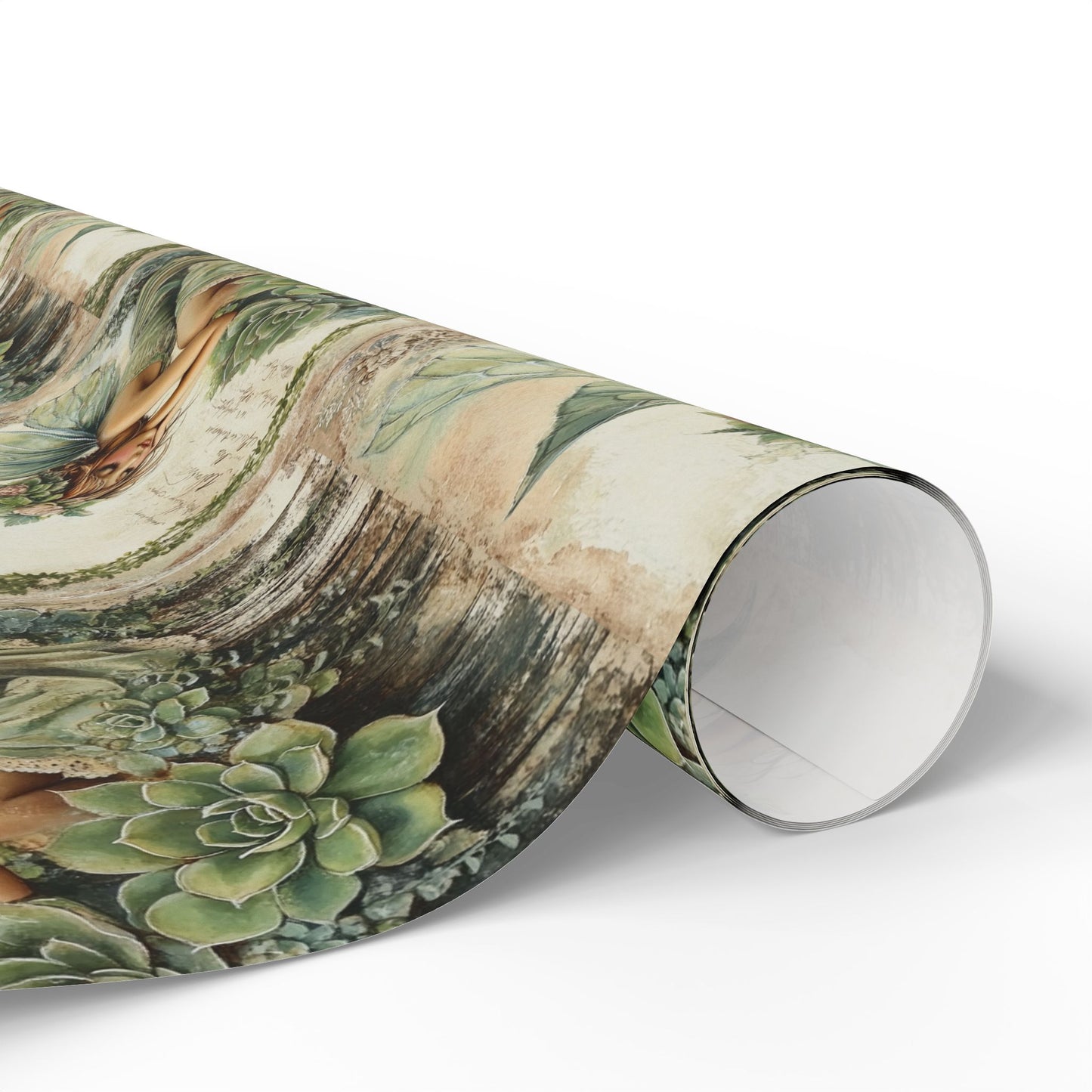 Chic Fairy Gift Wrapping Paper for All Occasions, Floral & Botanical Designs, Eco-Friendly Wrap, Birthday, Wedding, Holiday