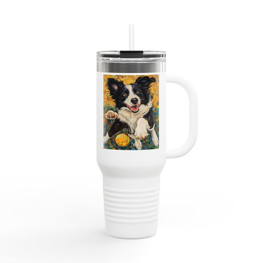 Border Collie Insulated Travel Mug | Perfect Gift for Pet Lovers, 40oz Drink Tumbler, Outdoor Adventure Cup, Birthday Present, [...]