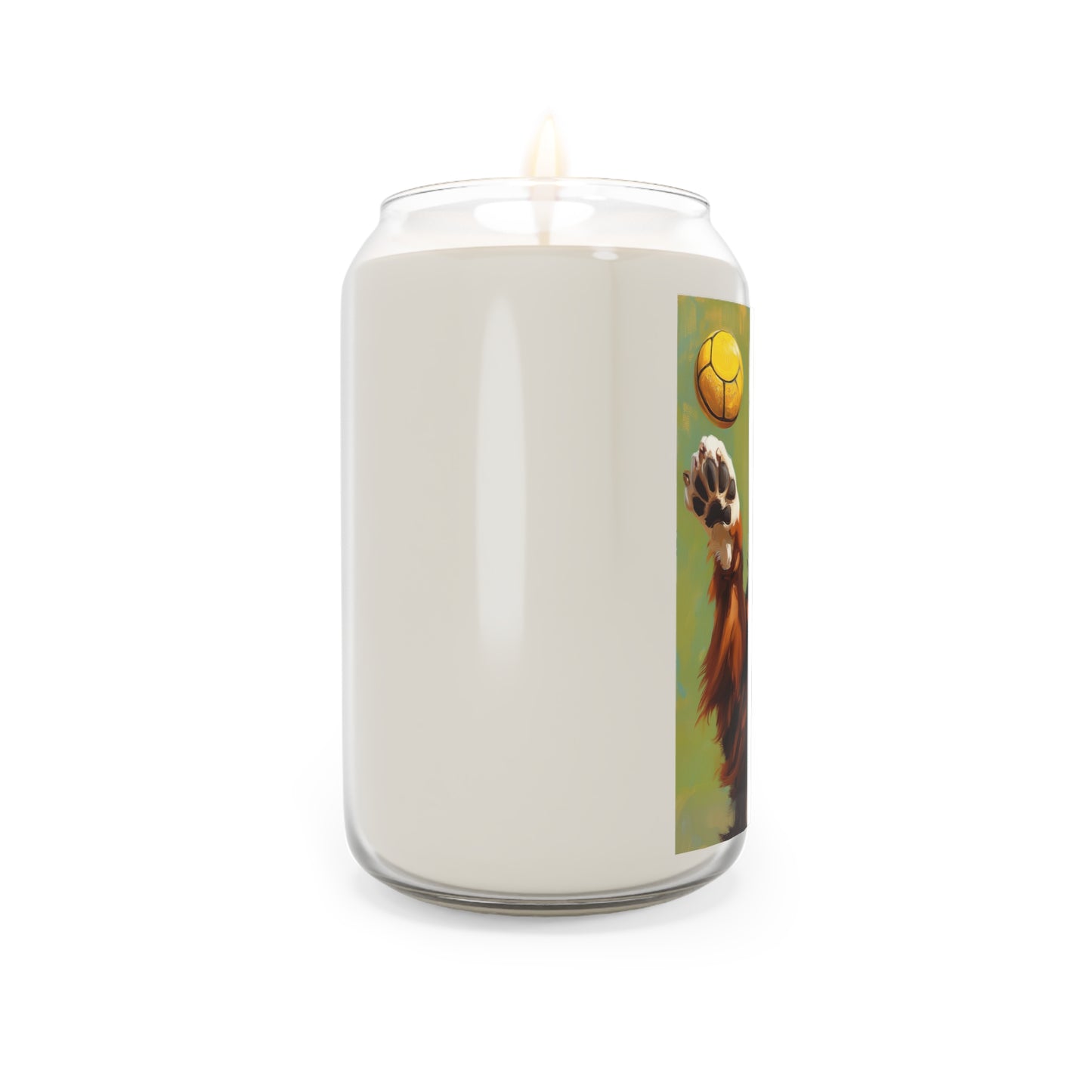 Playful Bernese Mountain Dog Pickleball Candle | Soy Candle 13.75oz
