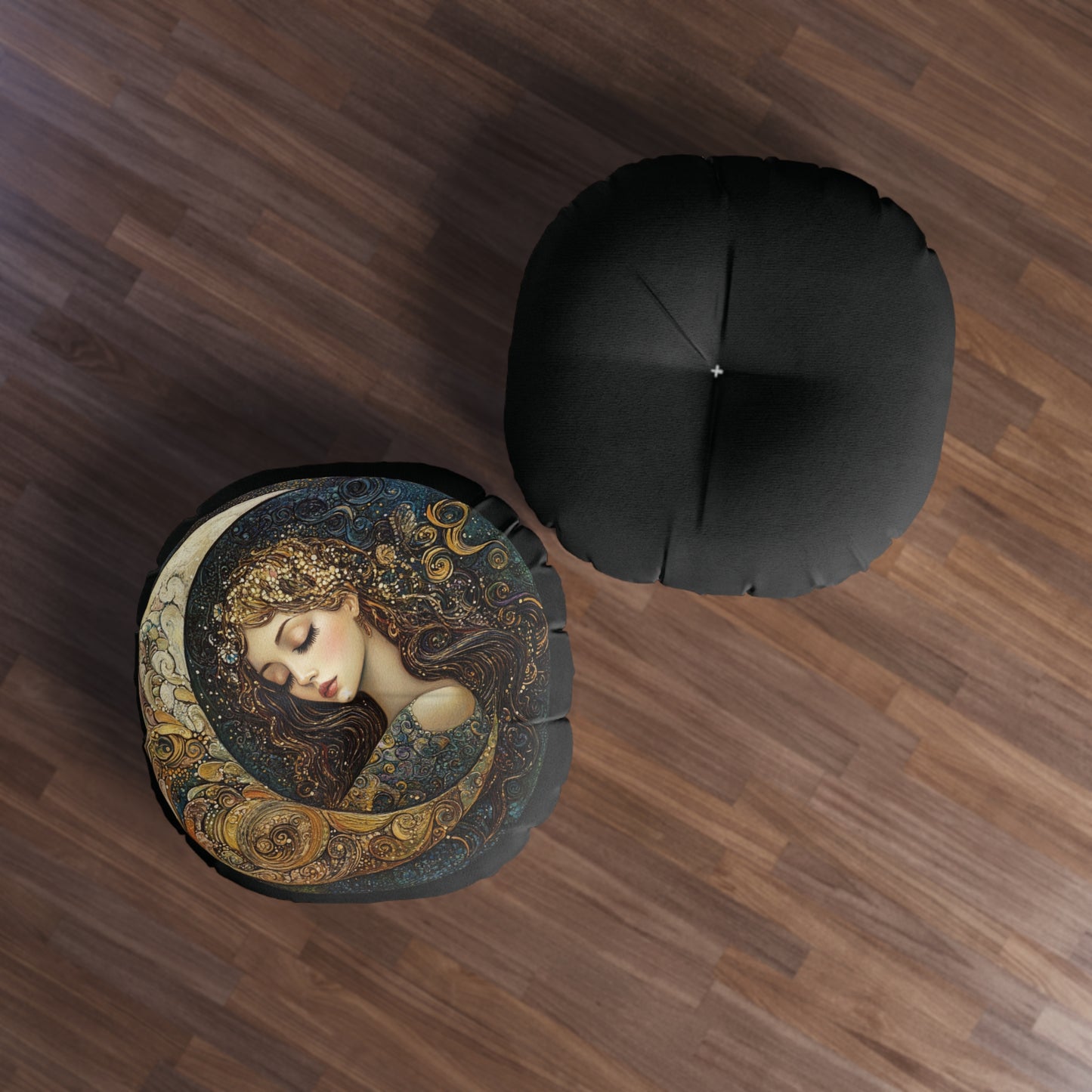 Bohemian Moon Tufted Floor Pillow, Round Cushion for Home Decor, Cozy Seating for Living Room, Boho Style Accent Pillow, Perfect Gift [...]