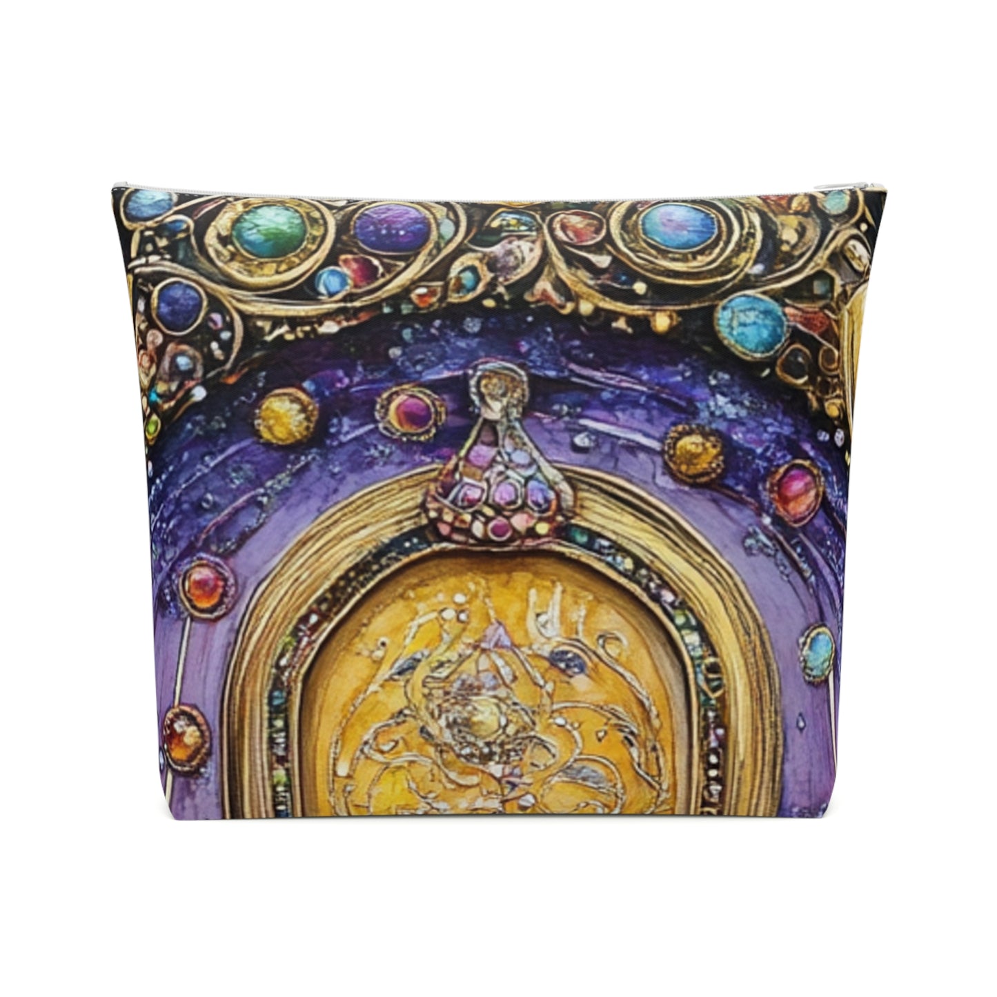 Fairy Door Cosmetic Bag with Enchanted Door Design, Makeup Organizer, Travel Pouch, Gift for Her, Magical Cosmetics Bag