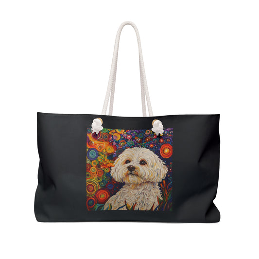 Bichon Frise Weekender Bag, Travel Tote for Pet Lovers, Floral Dog Print Overnight Bag, Perfect Gift for Dog Owner, Stylish Weekend [...]