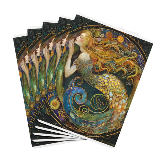 Mermaid-Inspired Playing Cards, Unique Poker Deck, Decorative Card Game, Gifts for Card Players, Fantasy Theme Accessories
