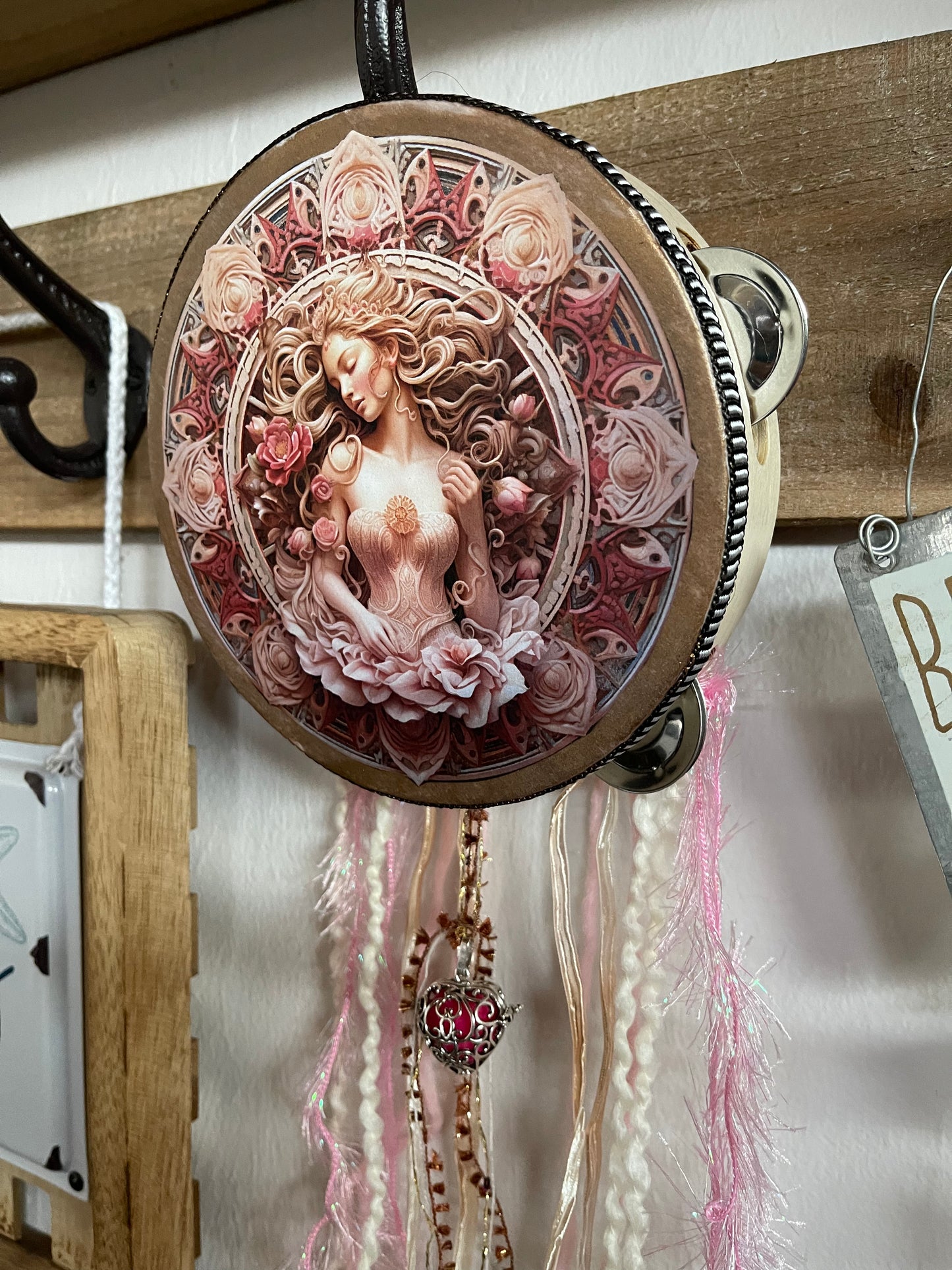 Charmed Mystical Rose Goddess Wall Hanging, Bodhi Gifts