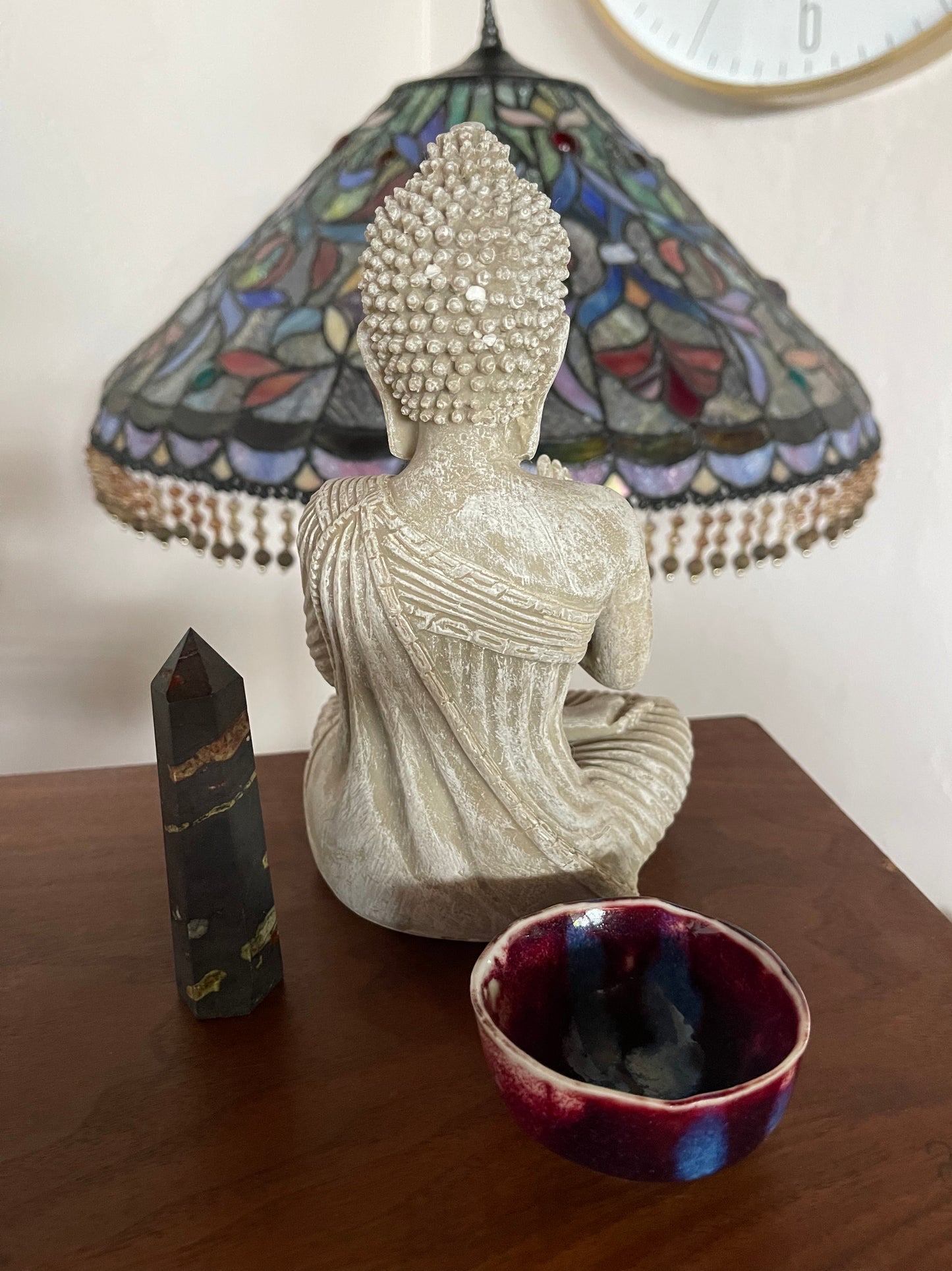 Vintage Resin Buddha Statue, Bodhi Vintage