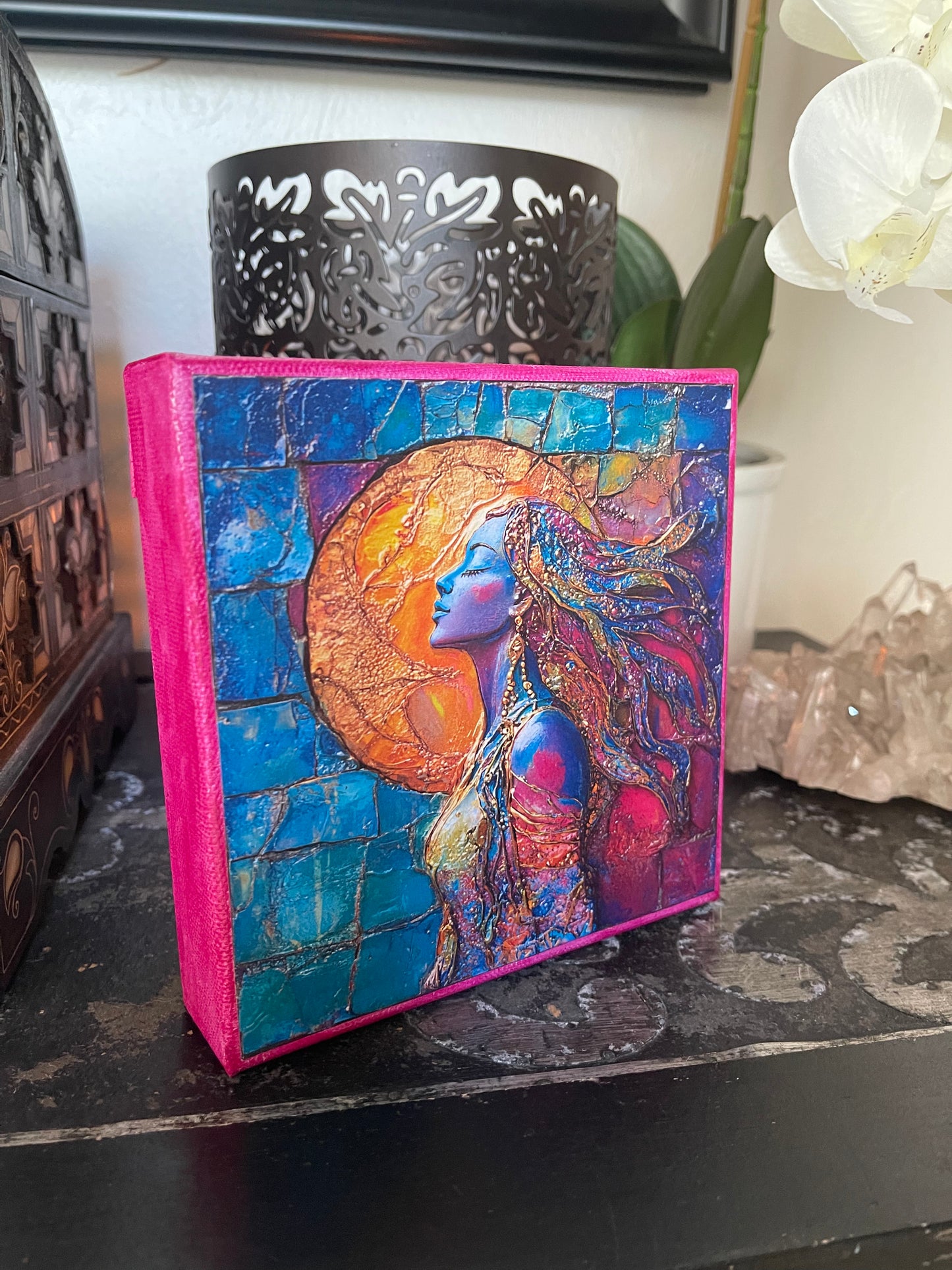 "Spirited" Goddess Block, Bodhi Home Decor