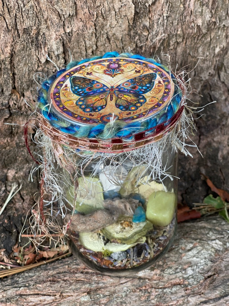 Woodland Fairy Good Fortune Jar, Bodhi Magic