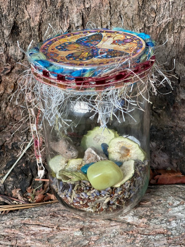 Woodland Fairy Good Fortune Jar, Bodhi Magic