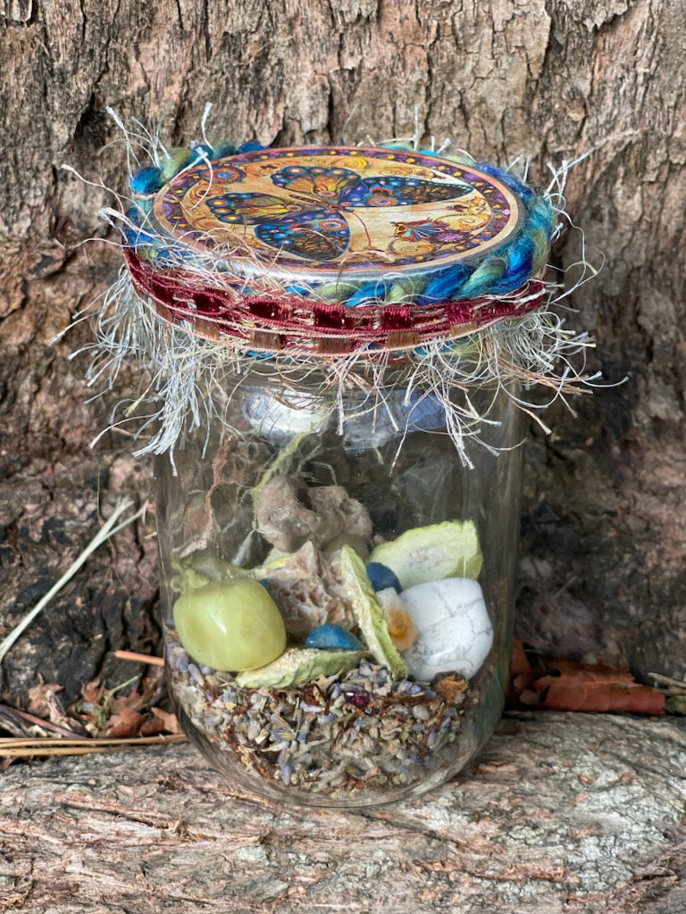 Woodland Fairy Good Fortune Jar, Bodhi Magic