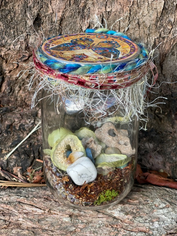 Woodland Fairy Good Fortune Jar, Bodhi Magic