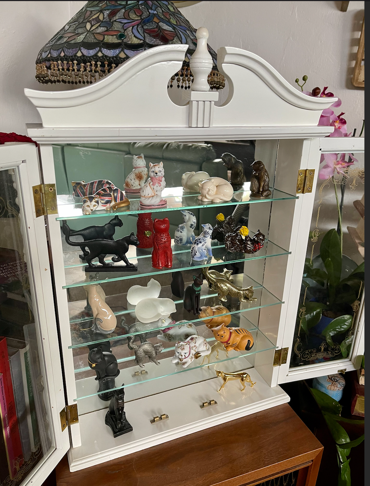 Vintage Wal-Mart Curio Cabinet, Bodhi Vintage