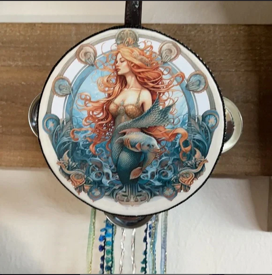 New Mermaid Collection, "Monroe", Mermaid Print Wall Art, Bodhi Gifts